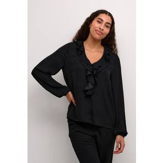 Kaffe KAcassie Bluse - Sort - Str 34 - Damer