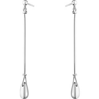 Georg Jensen Vivianna Torun Lange øreringe m. blå topas, Sølv