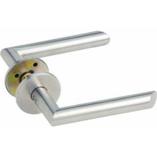 Ruko dørgreb Iceland Ø19 børstet stål m/rosetter 954635