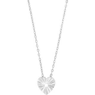 Nordahl Jewellery - ACTOR52 sølv halskæde m. hjerte