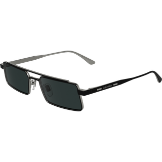 Calvin Klein Unisex CK24111S 002 Solbriller Metal Sort Firkantet Normal