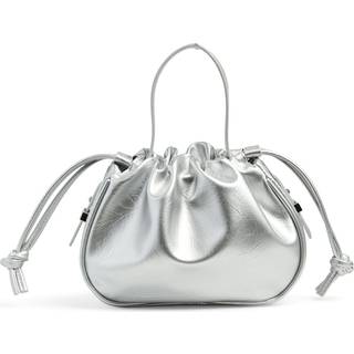 PIECES dame taske PCBALLOON - Silver Colour Silver - Onesize