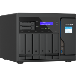 QNAP 8-Bay NAS C5125 8-core/8-thrd 2.8GHzproc