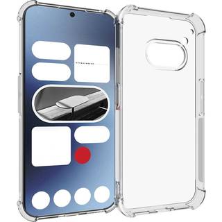 EIDERWOOD Nothing Phone (2a) / (2a) Plus Fleksibel Plastik Bagside Cover - Gennemsigtig