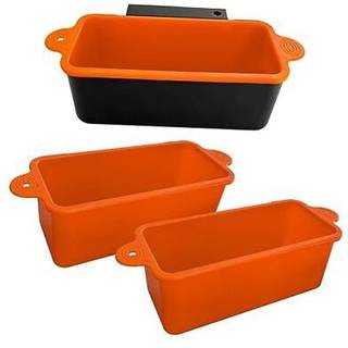 Aksdth 2 Pack Blackstone Silicone Grease Cup Liners til 36 28 22 17 tommer Griddle Reusable Grease Catcher Liner Grill Grease Bakke Blackstone Ti