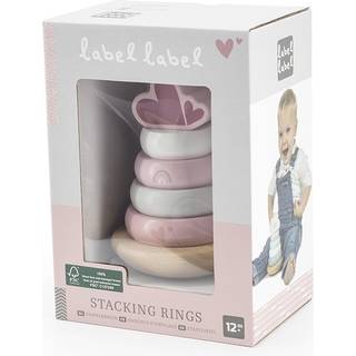 Label Label Stablelegetøj Ringe, Pink