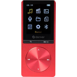 DENVER MP-1820RMK2 RED - MP3-Afspiller 4 GB