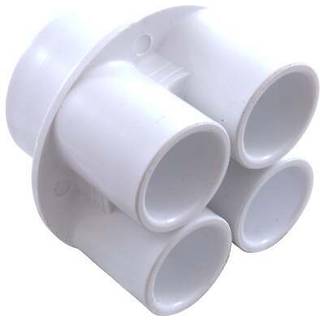 Waterway Plastics 806105120342 1.5 """" S X (4) 3/4 """" S Ports Barb Manifold