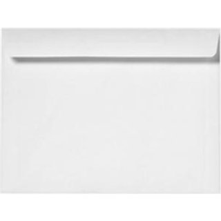 Luxpaper pjece konvolutter | 7 """" x 10 """" | Lys hvid | 24lb. Tekst | 50 Antal