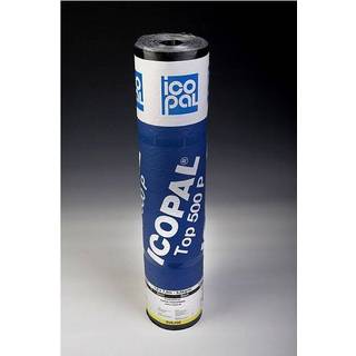 Icopal svejseoverpap TOP 500 0,6x7,5mtr,u/klæbekant,2 lags 10883