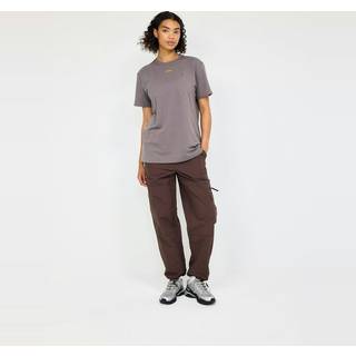 Allie Badge Long Tee – Grey Stone – M – fra EYDA