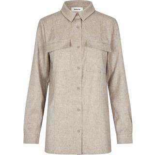 Modström KalemMD shirt - Beige melange - L - Skjorte