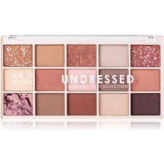 MUA Makeup Academy Professional 15 Shade Palette Øjenskygge palette Skygge Undressed 12 g - 12 g