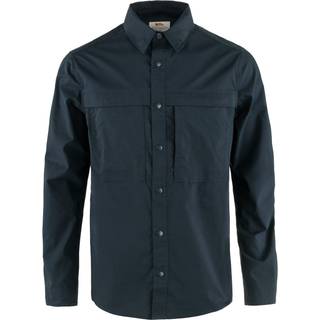 Fjällräven Abisko Trail Shirt L/S Skjorte Herrer størrelse S farve blå