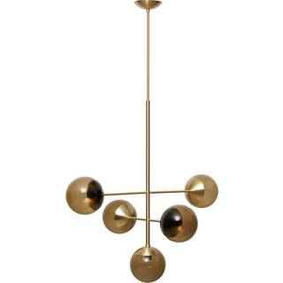 RUBN Lord Diva Pendel Brass/Opal Glass