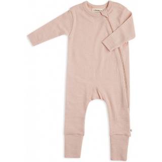 Heldragt I 100% Økologisk Merino Uld Med Lynlås I Siden Til Baby