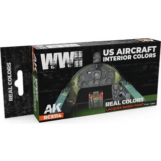 WWII US Aircraft Interior Colors SET