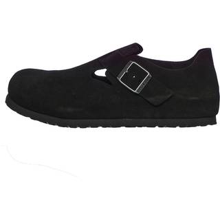 London Suede Leather Narrow - Black