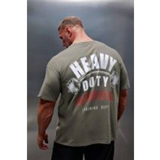 BadRhino Big & Tall 100% Bomuld IronRhino T-shirt med for- og bagsideX-Large