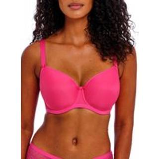 Freya Idol Moulded Balconey Bra - Shocking Pink - J 75