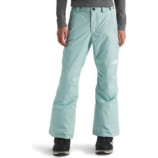 The North Face Girl's Freedom Insulated Pant Skibukser Børn størrelse XXL farve turkis/grå
