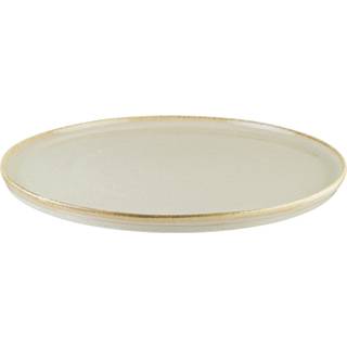 Hyggefad, flad D22cm, Sand - Bonna
