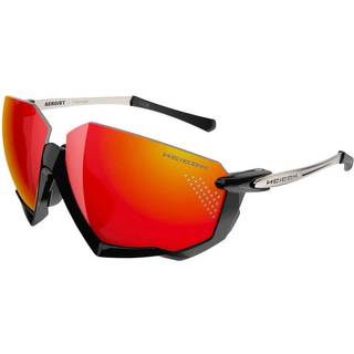 Scicon Aerojet Titanium cykelbriller Metal Black Multimirror Red