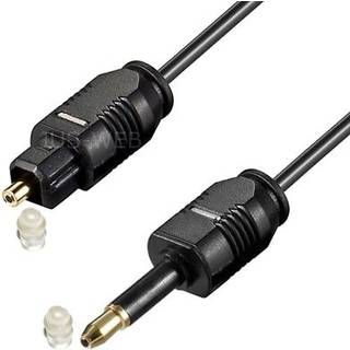 Optisk MiniPlug / Toslink digital kabel - 5 m