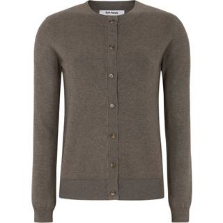 Soft Rebels Marla Strik Cardigan Morel Brun-XS