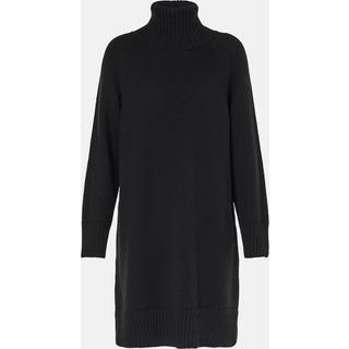 Max Mara Trudy wool turtleneck sweater dress - black - XL