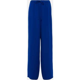 Valentino Cady Couture high-rise wide-leg pants - blue - L