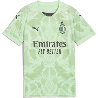 Puma AC Milan 24/25 Goalkeeper Short Sleeve Jersey Youth, Green, Size 5-6Y, Clothing - Fresh Mint - 5-6Y