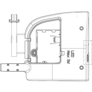 Electrolux lampeafdækning, kontrolenhed 2081543155