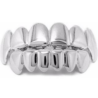 2-pack grillz hip hop sølv tand smykker bling guld tænder en $ ap