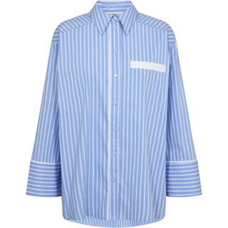 Co Couture SuriCC Stripe Shirt 35610 Pale Blue