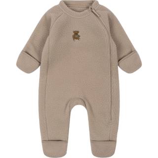 Konges Sløjd Safa Onesie Grs Oxford Tan 6 months  Brun  6 måneder  Unisex