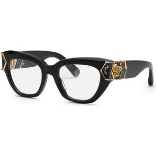Philipp Plein Kvinde VPP140M PLEIN HERA 869 Optiske stel Acetat Sort Sommerfugl