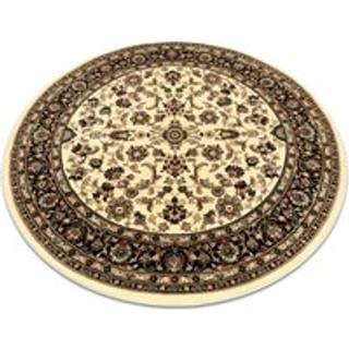 Tæppe ROYAL ADR hjul design 1745 karamel cirkel 120 cm