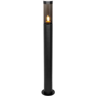 Moderne udendørs stolpelampe sort 110 cm IP44 - Rox
