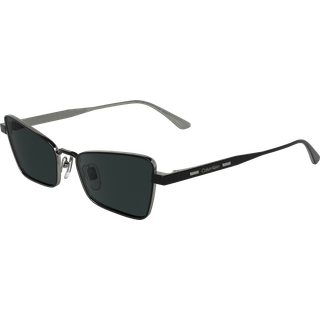 Calvin Klein Kvinde CK24110S 001 Solbriller Metal Sort Sommerfugl Normal