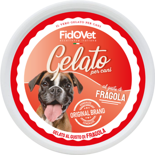 Gelato Hundeis Jordbær - 40 g