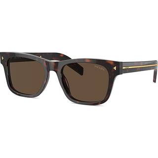 Prada PR A17SF Asian Fit 17N70F 55 Solbriller Mænd - Radica Tortoise - 55mm