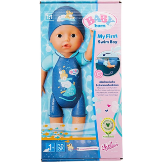 BABY BornBABY Born - Min første svømmetur - Dreng, 30 cm (832325)