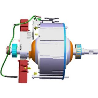 Electrolux motor, kummutator, universal, 240V,50Hz,Ø21,5mm 8071420015