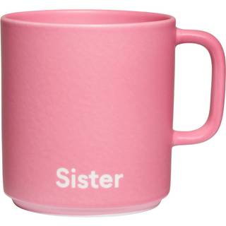 Design Letters Design Letters VIP favoritkop med hank 25 cl Sister-pink