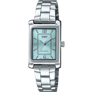 Dame Casio Tank Ur - Lyseblå