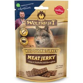 Wolfsblut Meat Jerky Wild Duck Turkey hundesnack 399.38 DKK/1 kg