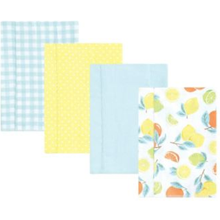 Hudson baby unisex baby bomuld flanel burp klude citrus mynte en størrelse