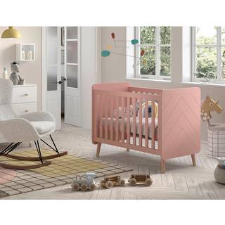 Tremmeseng 60 x 120 cm – Billy Baby, lyserød