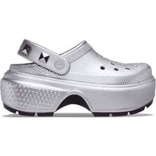 CROCS CROCS Stomp Metallic Clog | Silver Sandals Silver 42-43 - Silver - Silver - 42-43